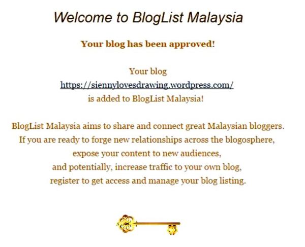 Approved for BlogListMsia